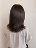 透明感イルミナカラー+質感トリートメント
