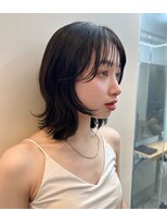 トイロ 横浜(Toiro)&nbsp;ミディアムウルフレイヤーハッシュカット