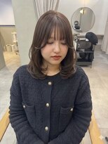 ルトワフクロマチ(Lutowa Fukuromachi) ダークパープル/ナチュラルショート/夏のヘアアレンジ/袋町