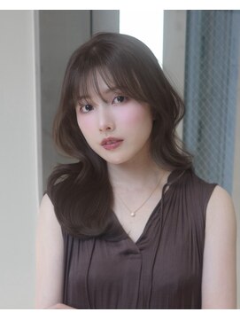 ベレーザシェルト(Beleza scelto) 20065_黒髪アッシュグレージュレイヤーハッシュカットワンホン
