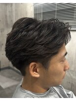 ビカム 名駅EAST(become) ツイストフェザーパーマ/毛流れセンターパート/ナチュラル/名駅