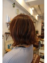 ヘアー ド ブラン(Hair de Brun)&nbsp;春色で外ハネボブ☆
