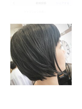 グランテテルアナ(Grand tete Luana) 黒髪ボブ