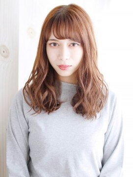 ヘアメイク ナル(hair make nalu) Aラインのミックスカールスタイル