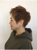 かっこ可愛いハイトーンショート