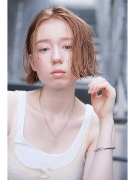 テイラー(Taylor) 【Taylor 】☆大宮 切りっぱなしボブ×オレンジカラー