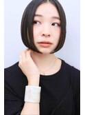 切りっぱなしボブ・コンパクトボブ【表参道drop】
