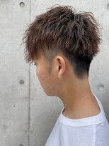 メンズアンダーバーホワイト 南海難波店(Men's _WHITE)&nbsp;ツイストスパイラルパーマ