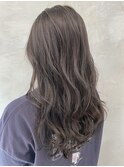 pesca那覇新都心店/小顔/グレーカラー/ハイライトウェーブ
