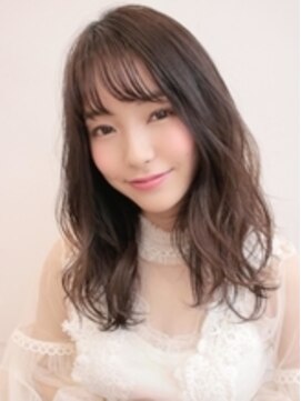 アグ ヘアー ゼッカ 大野城店(Agu hair zekka) 《Agu hair》艶×ヌーディー無造作ミディ