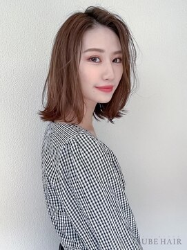 オーブ ヘアー プリモ 盛岡店(AUBE HAIR primo) 20代・30代_大人肩上ボブ