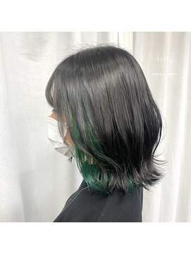 ゴート(GOAT) インナーカラー/グリーンカラー/ブリーチカラー/ダブルカラー