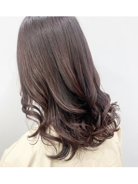エイム ヘアメイク 横川店(eim HAIR MAKE) パープルベージュ