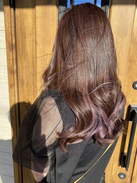 フゥカ 類家店(fuka) ヴァイオレットインナーカラー