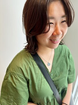 ベルフェミンキルン(Belle femin kilun) センターパートボブ