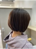 前下がりショートボブ