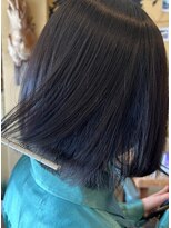 ヘアーデザイン ディードット(Hair design D.) 黒染めではない暗染めカラー