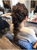 5-6　編みおろし/ヘアセット