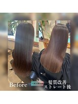 オルム 中目黒(orme)&nbsp;髪質改善美髪ストレート　乾かしただけ