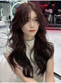 ワンホンヘア/韓国ヘア/前髪[レイヤーカット/渋谷]