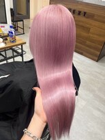 ネクスト 池袋(NEXT)&nbsp;【ダブルカラー】ケアブリーチ/ペールピンク/ピンクカラー