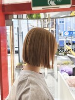 榮美容室 本店 切りっぱなしボブ