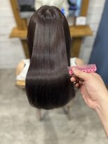 ヘアーアンドメイクランプ(Hair & make Lamp) [サロンスタイル] 髪質改善トリートメント　チョコブラウン