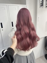 ペレ 渋谷(PELE)&nbsp;切りっぱなしボブ/エアリーロング/美髪/ピンクブラウン/渋谷