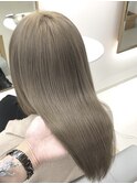 ベージュカラー×髪質改善