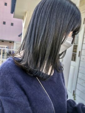 カノエ 亀岡篠店(canoe) ミディアム/髪質改善縮毛矯正/髪質改善/韓国風/韓国ヘア