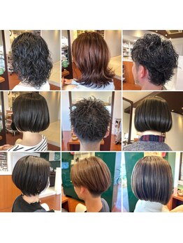 リコヘアー(RICO HAIR)の写真/髪のお悩みを解消するマンツーマン施術のサロン☆髪質・クセ・骨格を見極めたカットでお手入れ簡単♪