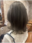 透明感カラー、デザインカット