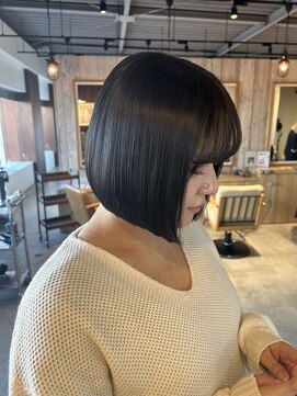 クラン バイ ナチュラル(clan by Natural) 必ずまとまるボブスタイル/コンパクト/朝楽ヘア/髪質改善ヘア