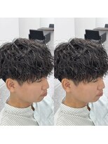 ブライト(BRIGHT)&nbsp;マッシュツイストスパイラルパーマ静岡メンズ