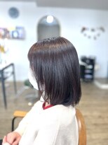 クート 北浦和(ku-to)&nbsp;柔らかい赤みカラーの艶束ボブ