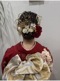 2025 成人式ヘア / シニヨン