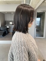 アイデンアンドティティ(IDEN AND TITY)&nbsp;｛kando hair｝アッシュ/グレー/オリーブ/暗髪/切りっぱなしボブ