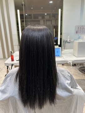 ケンジ 平塚 アネッタ(KENJE annetta) 強い癖にしっかり縮毛矯正