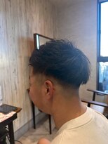 エヌアンドエー 杉戸高野台店(N&A)&nbsp;ワイルドに魅せる　攻めフェード/メンズカット/黒髮