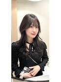 ミニウルフレイヤーカット顔周り前髪韓国ショートボブ/新宿