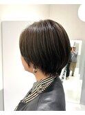 白髪ぼかし/ショートヘア/ハイライト/頭皮ケア/マンツーマン