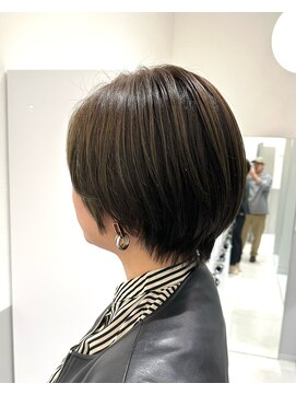 タウ 表参道(taw) 白髪ぼかし/ショートヘア/ハイライト/頭皮ケア/マンツーマン