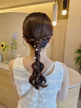 ランリ 金山 名古屋(Ranri) 【ポニーアレンジ】