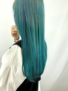 トゥーン 川崎店(TOON) ブリーチ1回/ターコイズブルーカラー/推しカラー