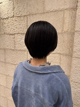 ハピネス 河原町店(Happiness) 黒髪ショート　ショートヘア　京都美容室　進詩織