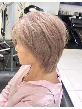 エアー 銀座タワー(AIR) ネオソフトウルフ　白髪ぼかし