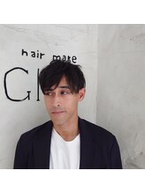 ガル(Ghar) ツーブロックセンターパート