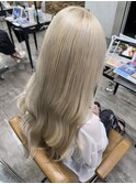 ミルクティーカラーダブルカラーケアカラー池袋