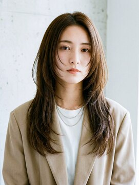【ハッシュカット韓国ロング】色気と抜け感。