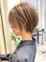 ビューレイギンザ(VIEW LEI GINZA)&nbsp;髪質改善ショートヘアアッシュブラウン